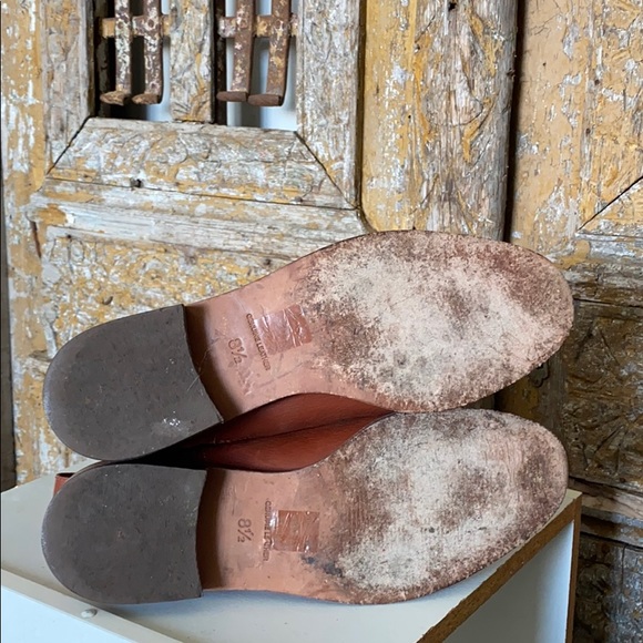 MADEWELL BROWN LEATHER ANKLE BOOTS 8.5 - Picture 8 of 10